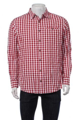 Мъжка риза Distler, Размер L, Цвят Червен, Цена 7,00 лв.
