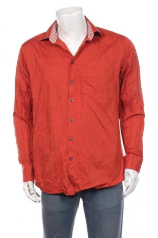 Мъжка риза Seidensticker, Размер M, Цвят Оранжев, Цена 7,22 лв.