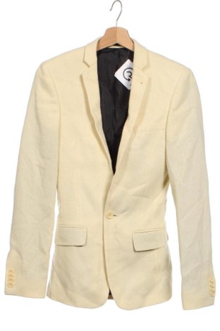 Ανδρικό σακάκι ASOS, Μέγεθος XS, Χρώμα Κίτρινο, Τιμή 4,22 €