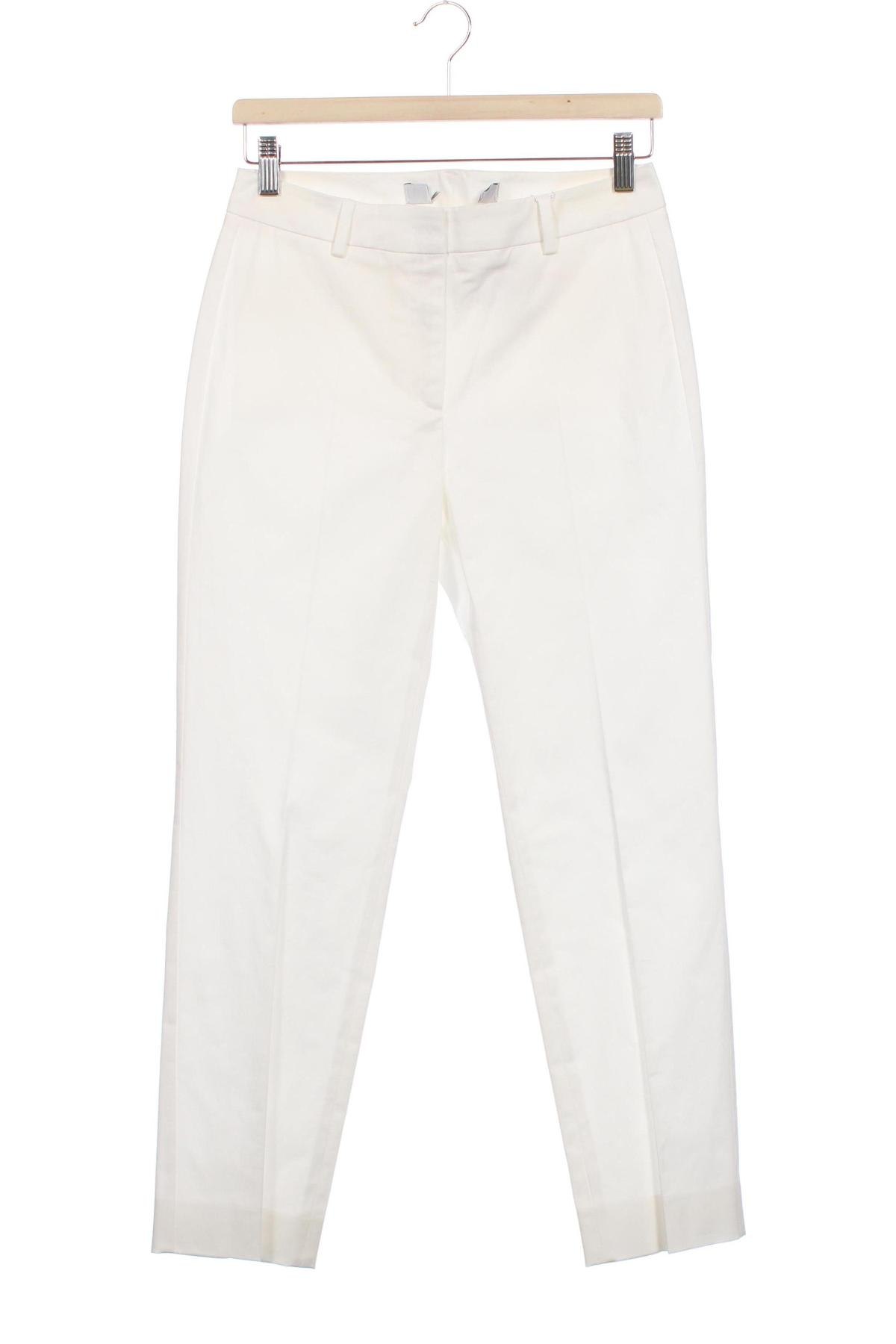 Γυναικείο παντελόνι Max Mara, Μέγεθος XS, Χρώμα Λευκό, Τιμή 329,38 €