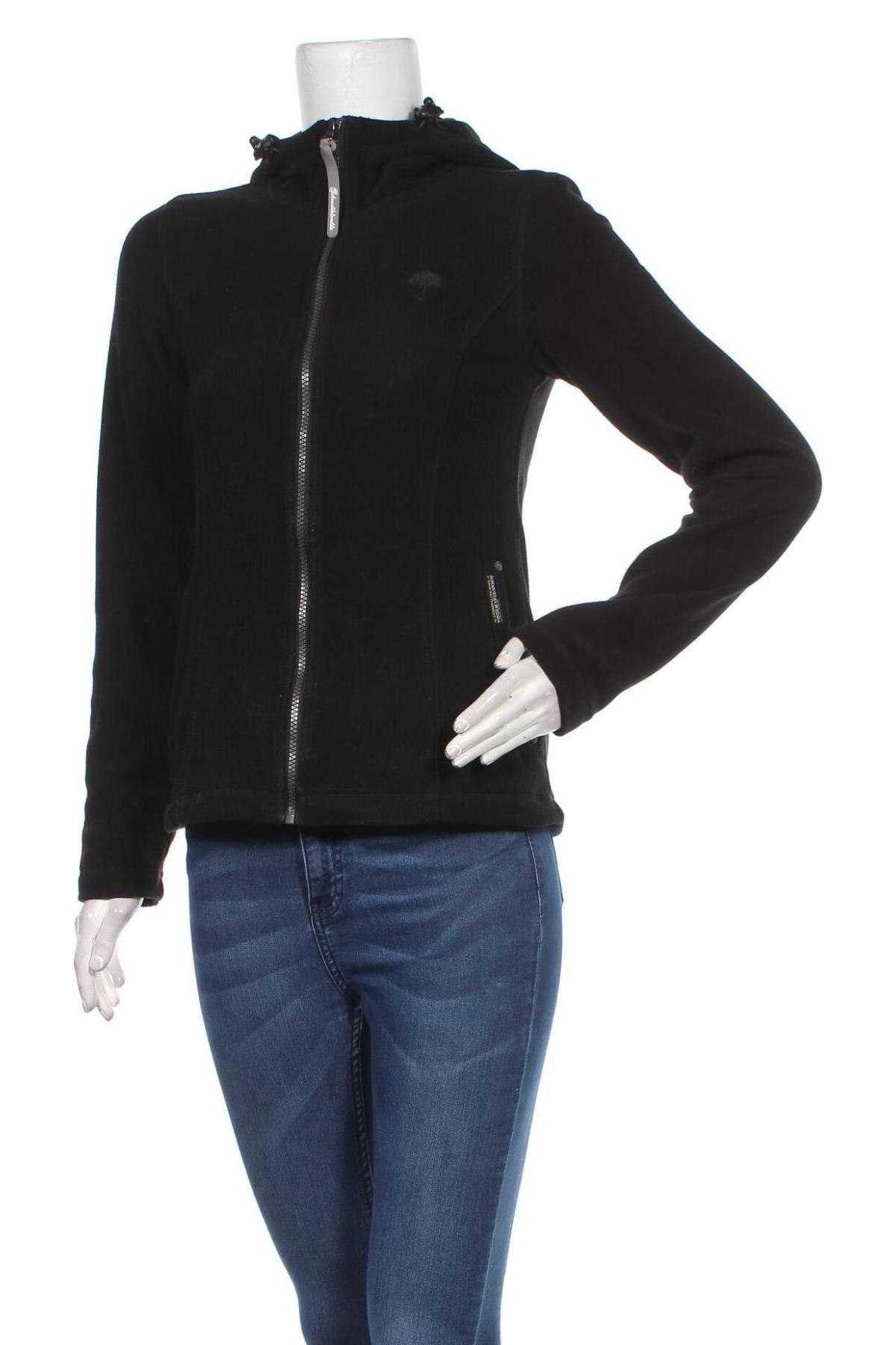Γυναικείο fleece φούτερ Schmuddelwedda, Μέγεθος XS, Χρώμα Μαύρο, Πολυεστέρας, Τιμή 41,67 €