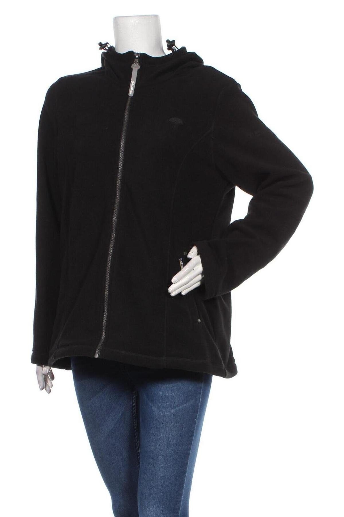 Γυναικείο fleece φούτερ Schmuddelwedda, Μέγεθος XXL, Χρώμα Μαύρο, Πολυεστέρας, Τιμή 41,67 €