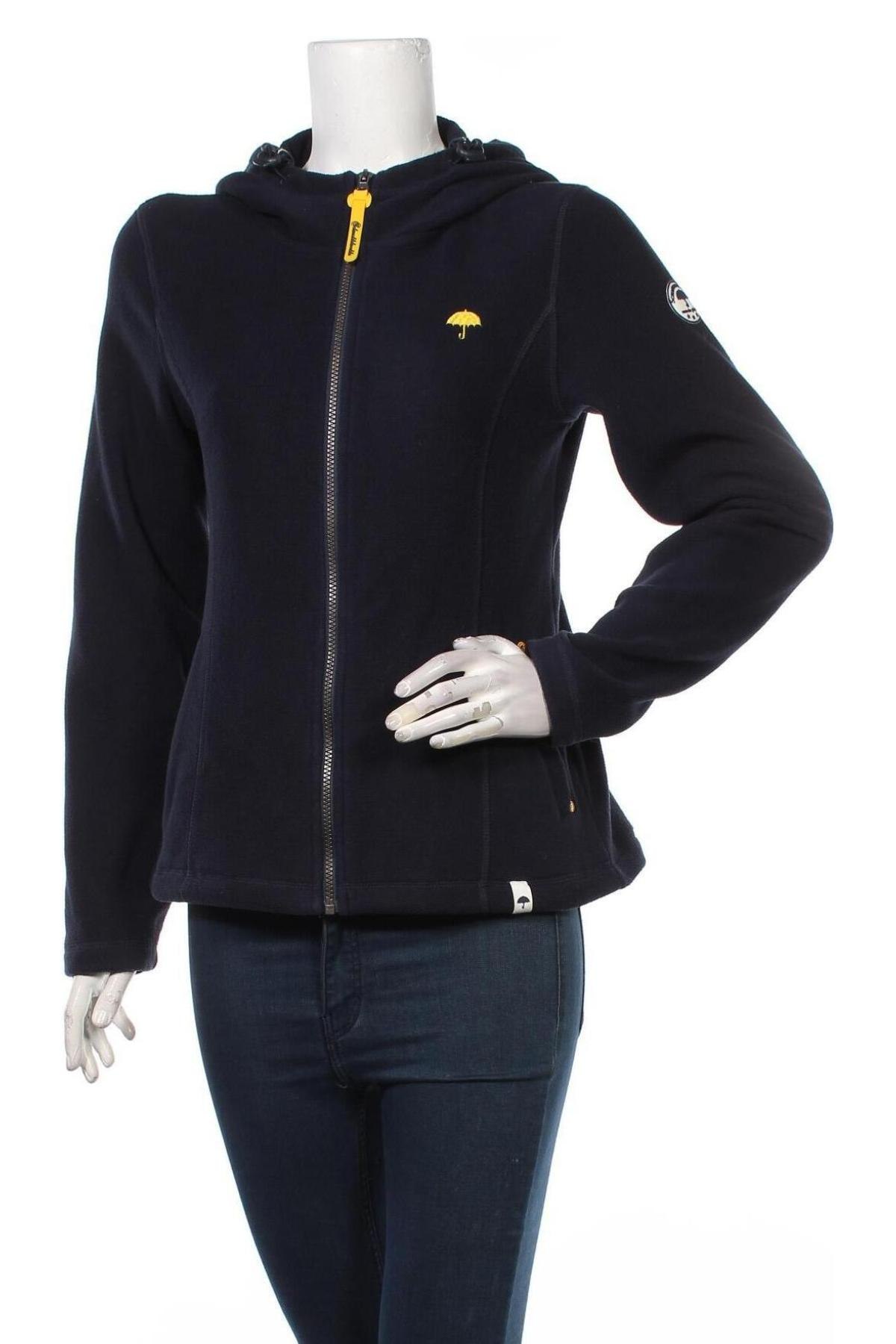 Damen Fleece Sweatshirt Schmuddelwedda, Größe S, Farbe Blau, Preis 82,47 €