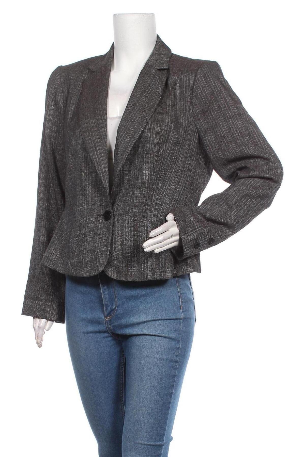 Γυναικείο σακάκι Basque, Μέγεθος XL, Χρώμα Γκρί, Τιμή 37,11 €