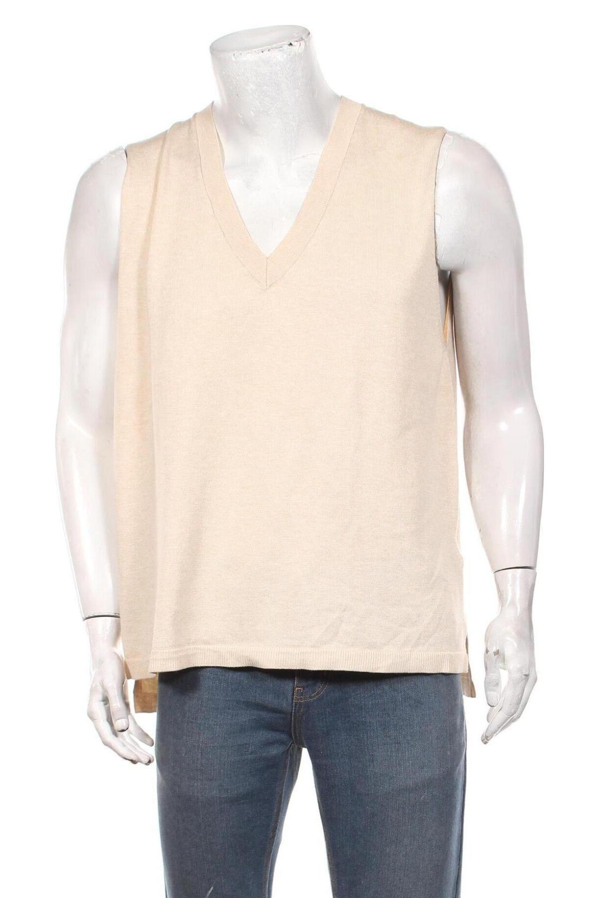 Ανδρικό πουλόβερ Soft Rebels, Μέγεθος L, Χρώμα  Μπέζ, Τιμή 2,81 €