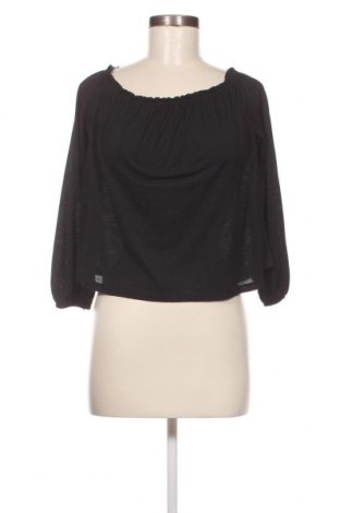 Γυναικεία μπλούζα Bershka, Μέγεθος XS, Χρώμα Μαύρο, Τιμή 2,12 €