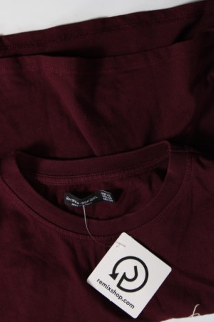 Γυναικεία μπλούζα Bershka, Μέγεθος XS, Χρώμα Κόκκινο, Τιμή 2,59 €