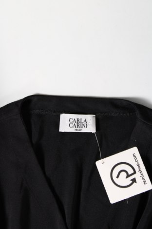 Γυναικεία μπλούζα Carla Carini, Μέγεθος L, Χρώμα Μαύρο, Τιμή 14,09 €