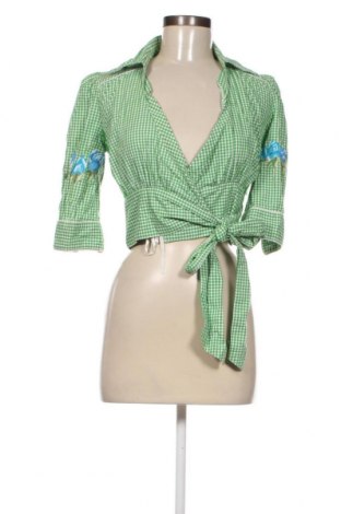 Дамска блуза Dept, Размер XS, Цвят Зелен, Цена 32,14 лв.