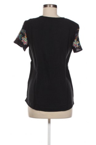 Дамска блуза Desigual, Размер XS, Цвят Черен, Цена 102,00 лв.