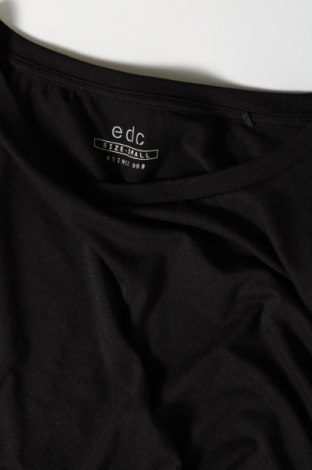 Γυναικεία μπλούζα Edc By Esprit, Μέγεθος S, Χρώμα Μαύρο, Τιμή 14,85 €