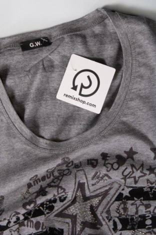 Γυναικεία μπλούζα G.W., Μέγεθος XXL, Χρώμα Πολύχρωμο, Τιμή 10,73 €