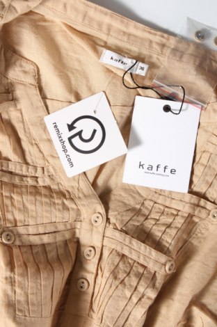 Γυναικεία μπλούζα Kaffe, Μέγεθος S, Χρώμα  Μπέζ, Τιμή 2,67 €