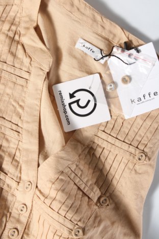 Γυναικεία μπλούζα Kaffe, Μέγεθος S, Χρώμα  Μπέζ, Τιμή 2,67 €