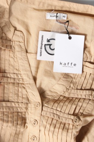 Γυναικεία μπλούζα Kaffe, Μέγεθος M, Χρώμα  Μπέζ, Τιμή 44,54 €