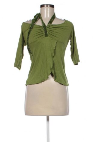 Дамска блуза Miss Sixty, Размер M, Цвят Зелен, Цена 51,00 лв.