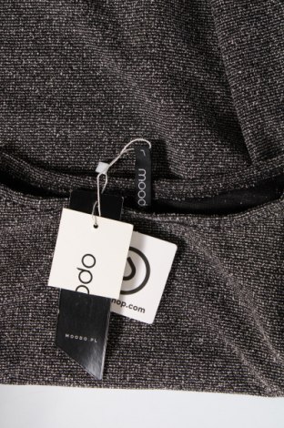 Γυναικεία μπλούζα Moodo, Μέγεθος L, Χρώμα Γκρί, Τιμή 3,71 €