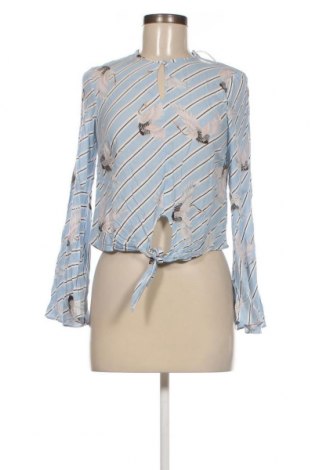 Γυναικεία μπλούζα New Look, Μέγεθος XS, Χρώμα Μπλέ, Τιμή 1,75 €