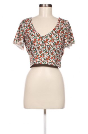 Дамска блуза Pieces, Размер L, Цвят Многоцветен, Цена 4,20 лв.