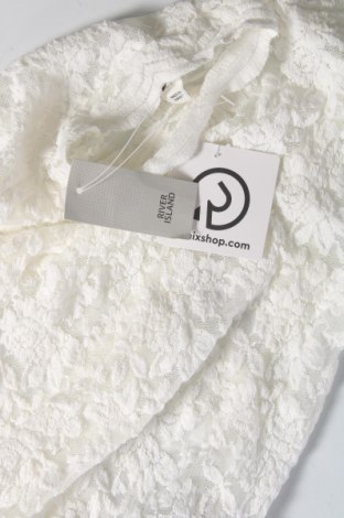 Γυναικεία μπλούζα River Island, Μέγεθος XXS, Χρώμα Λευκό, Τιμή 7,42 €
