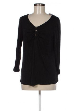 Γυναικεία μπλούζα Vivance, Μέγεθος S, Χρώμα Μαύρο, Τιμή 4,31 €
