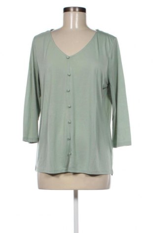 Дамска блуза Vivance, Размер M, Цвят Зелен, Цена 8,37 лв.