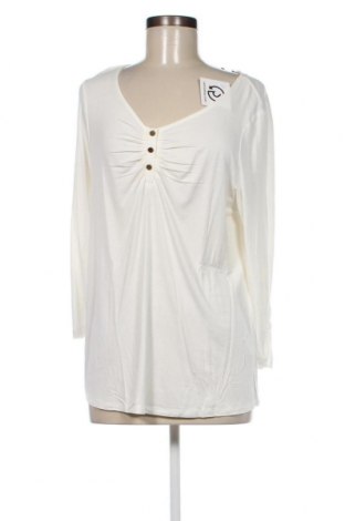 Γυναικεία μπλούζα Vivance, Μέγεθος M, Χρώμα Λευκό, Τιμή 4,47 €