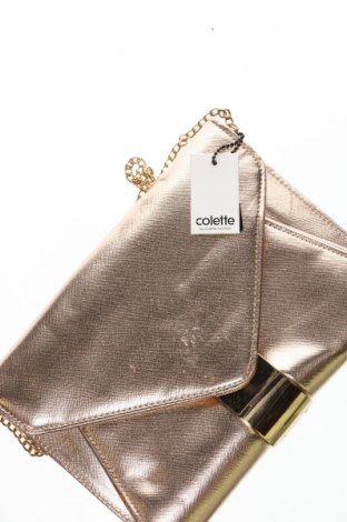 Дамска чанта Colette By Colette Hayman, Цвят Златист, Цена 51,04 лв.