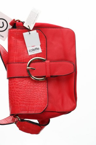 Дамска чанта Colette By Colette Hayman, Цвят Червен, Цена 87,00 лв.