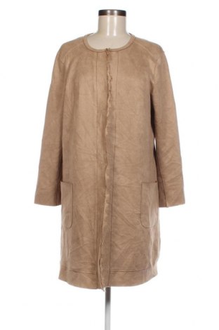 Дамско палто Joan Vass, Размер L, Цвят Бежов, Цена 10,34 лв.