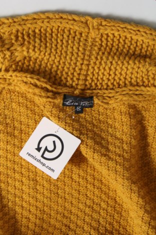 Γυναικεία ζακέτα Lisa Tossa, Μέγεθος S, Χρώμα Κίτρινο, Τιμή 4,49 €