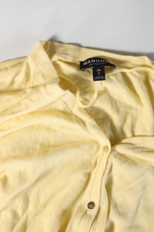 Γυναικεία ζακέτα Manguun, Μέγεθος S, Χρώμα Κίτρινο, Τιμή 3,77 €