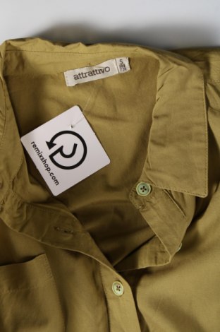 Γυναικείο πουκάμισο Attrattivo, Μέγεθος S, Χρώμα Πράσινο, Τιμή 14,85 €