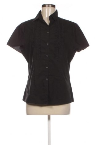 Γυναικείο πουκάμισο Canda, Μέγεθος XL, Χρώμα Μαύρο, Τιμή 6,96 €