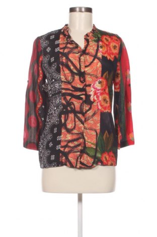 Γυναικείο πουκάμισο Desigual, Μέγεθος XS, Χρώμα Πολύχρωμο, Τιμή 7,89 €