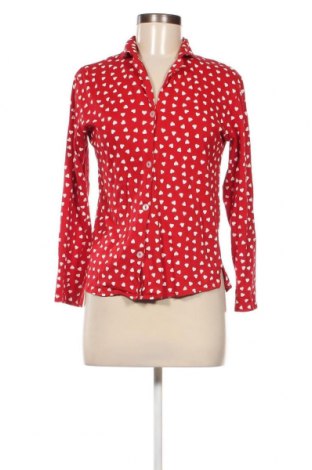 Γυναικείο πουκάμισο H&M, Μέγεθος XS, Χρώμα Κόκκινο, Τιμή 6,18 €