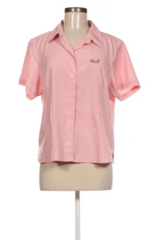 Дамска риза Jack Wolfskin, Размер XL, Цвят Розов, Цена 34,00 лв.