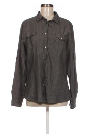 Γυναικείο πουκάμισο Roadsign, Μέγεθος L, Χρώμα Μαύρο, Τιμή 2,23 €
