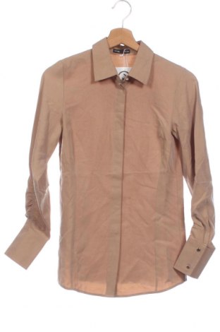 Γυναικείο πουκάμισο Sinsay, Μέγεθος XXS, Χρώμα  Μπέζ, Τιμή 4,54 €