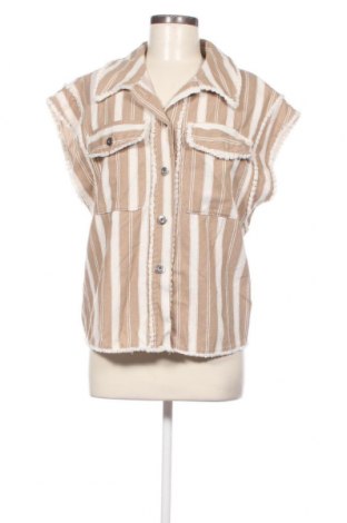 Γυναικείο πουκάμισο Wiya, Μέγεθος L, Χρώμα  Μπέζ, Τιμή 17,90 €