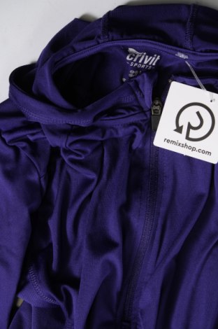Γυναικεία αθλητική μπλούζα Crivit, Μέγεθος S, Χρώμα Βιολετί, Τιμή 5,55 €