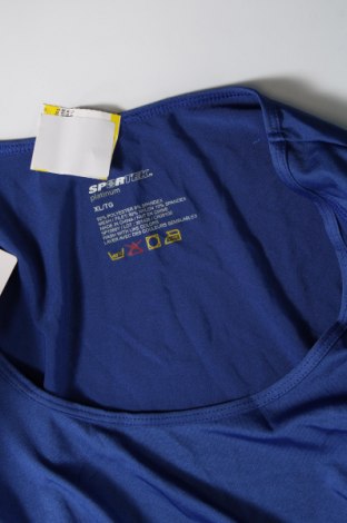 Дамска спортна блуза Sportek, Размер XL, Цвят Син, Цена 16,32 лв.