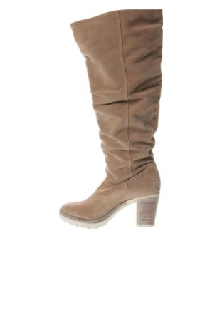 Γυναικείες μπότες, Μέγεθος 41, Χρώμα  Μπέζ, Τιμή 16,62 €