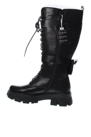 Γυναικείες μπότες Xti, Μέγεθος 39, Χρώμα Μαύρο, Τιμή 24,49 €