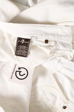 Damen Jeans 7 For All Mankind, Größe M, Farbe Weiß, Preis 14,32 €