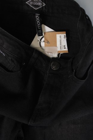 Dámske džínsy  Moodo, Veľkosť XS, Farba Čierna, Cena  7,62 €