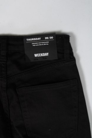 Blugi de femei Weekday, Mărime XS, Culoare Negru, Preț 40,46 Lei