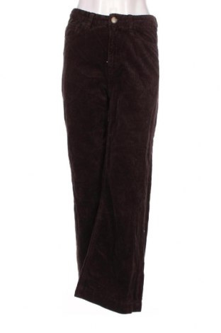 Pantaloni de velvet de femei Arnie Says, Mărime S, Culoare Maro, Preț 24,18 Lei