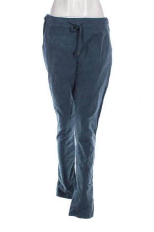 Γυναικείο κοτλέ παντελόνι Floyd, Μέγεθος L, Χρώμα Μπλέ, Τιμή 4,66 €