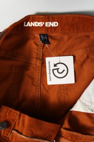 Pantaloni de velvet de femei Land's End, Mărime L, Culoare Maro, Preț 20,03 Lei